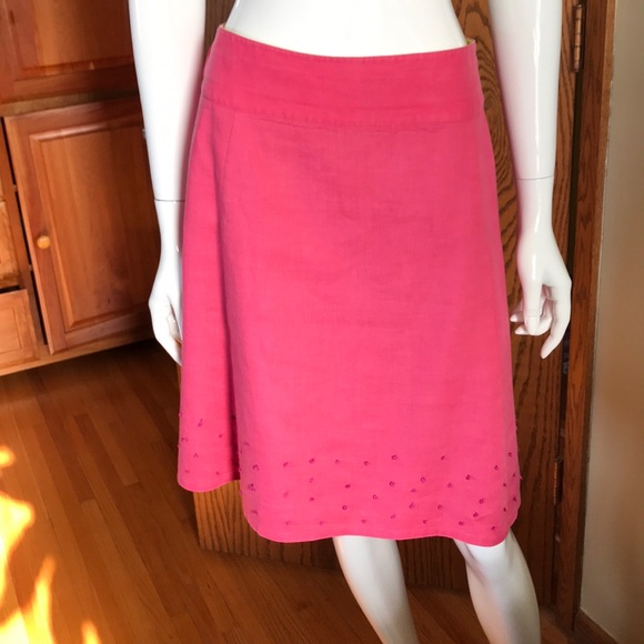 Boden Skirts Linen Skirt Poshmark